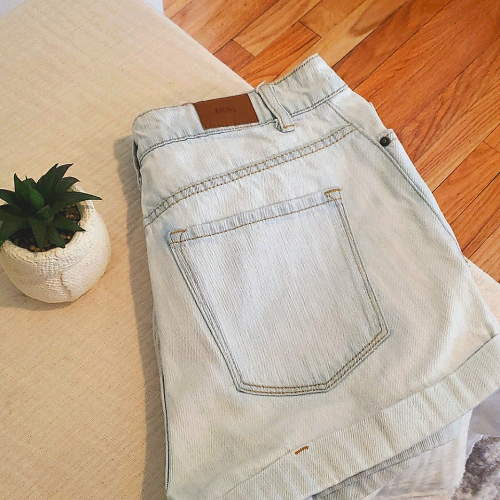 BDG Denim high-rise shorts